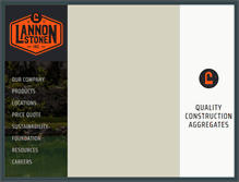 Tablet Screenshot of lannonstone.net